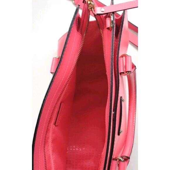 Kate Spade NY NEW Wellesley Quinn Pink Leather Satchel Crossbody Handbag Purse - Picture 12 of 16